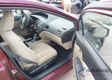 2013 Honda Civic Lx z USA, uszkodzony, nr VIN 19XFB2F51DE071952